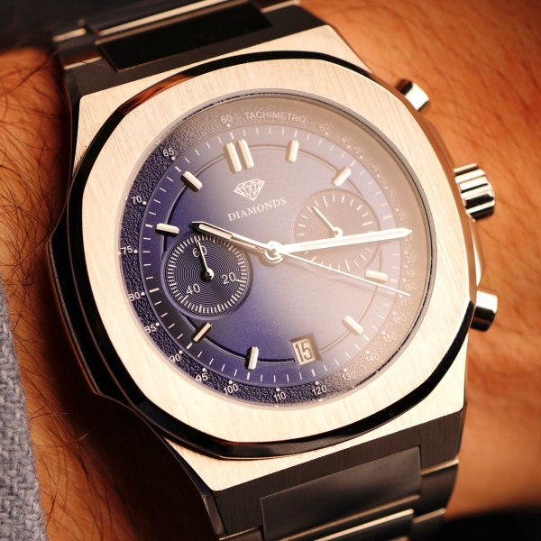 Blue Dial - Steel